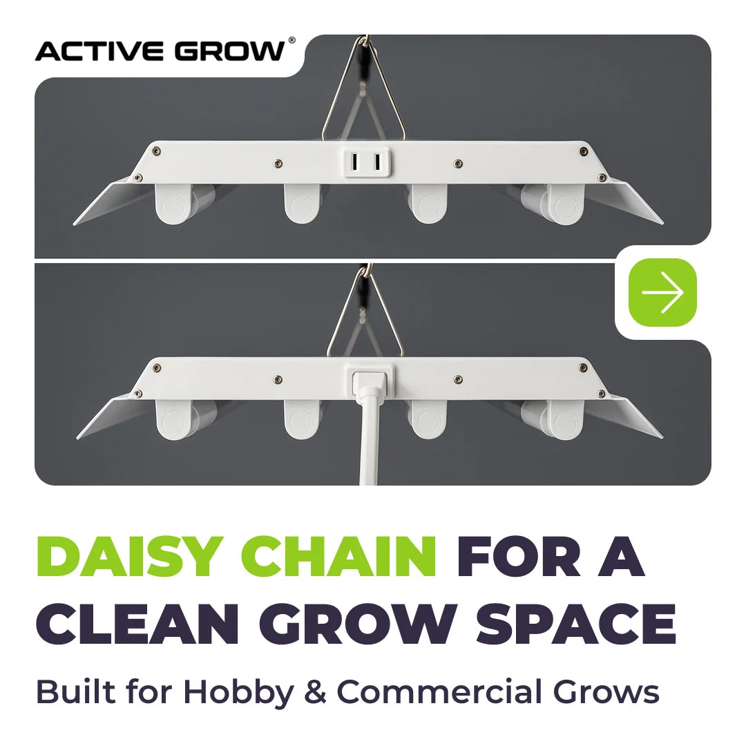 Active Grow T5 HO 2.0 4FT 4 Lamp LED Grow Light – Sun White Spectrum