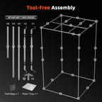 Spider Farmer Master Series 4×4 Grow Tent 48" × 48" × 80"