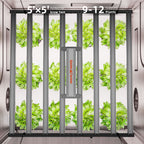 Spider Farmer G1000W 1000W Smart LED Grow Tent Kit with 5' × 5' Grow Tent
