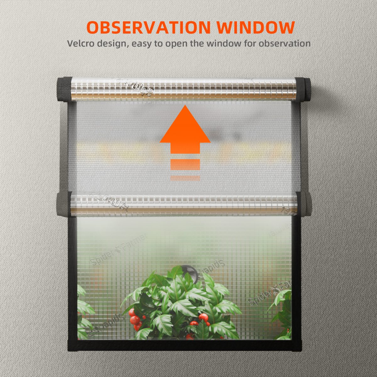 Spider Farmer Pro White 2×2×6 Grow Tent 2000D