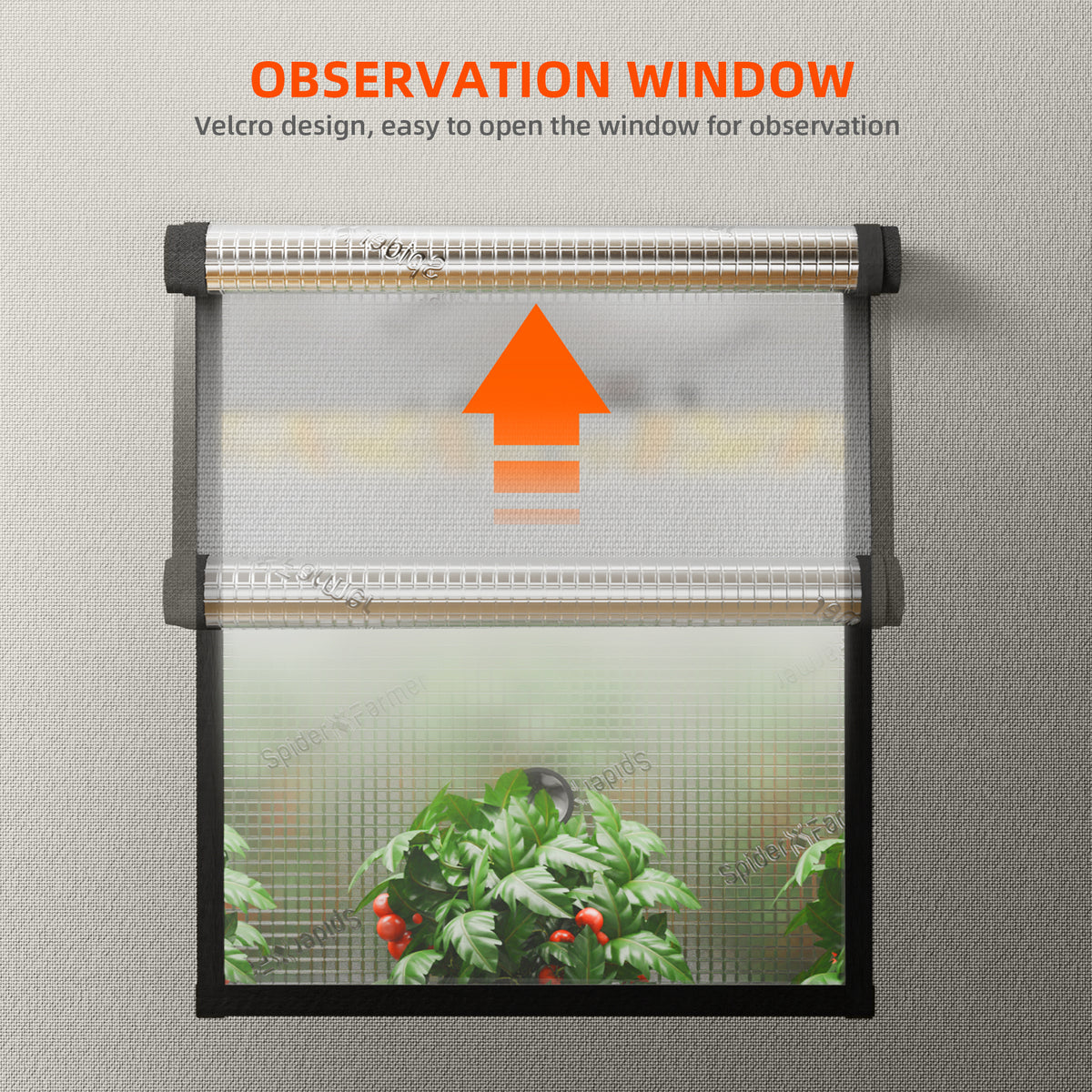 Spider Farmer Pro White 3×3×6 Grow Tent 2000D