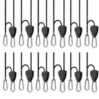 AC Infinity Heavy Duty Adjustable Rope Clip Light Hanger
