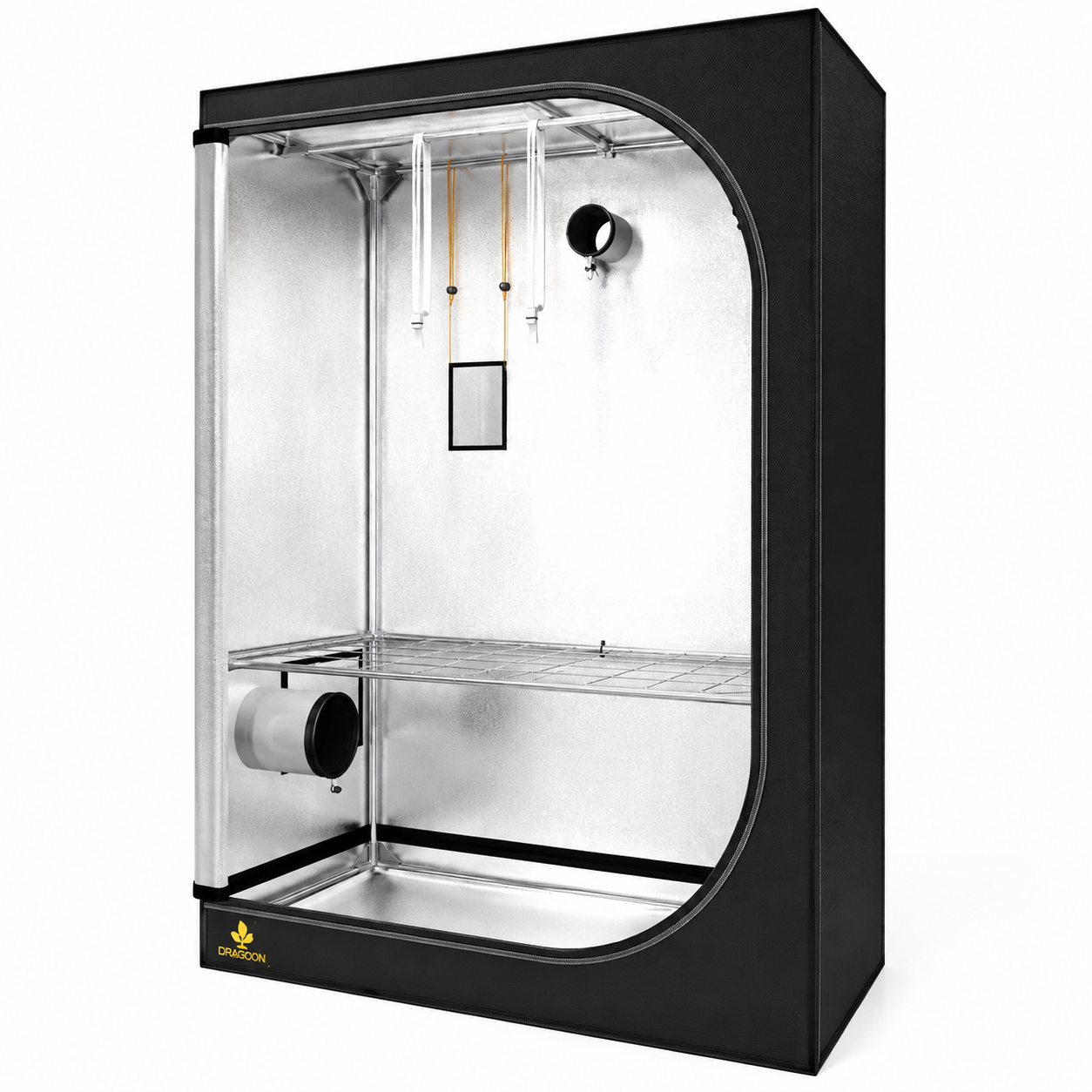 Secret Jardin Dark Street V4 120 Wide 4' x 2' x 6' Hydroponic Grow Tent