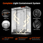Spider Farmer Master Series 4×2 Grow Tent 48" × 24" × 72"