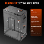 Spider Farmer Master Series 4×2 Grow Tent 48" × 24" × 72"
