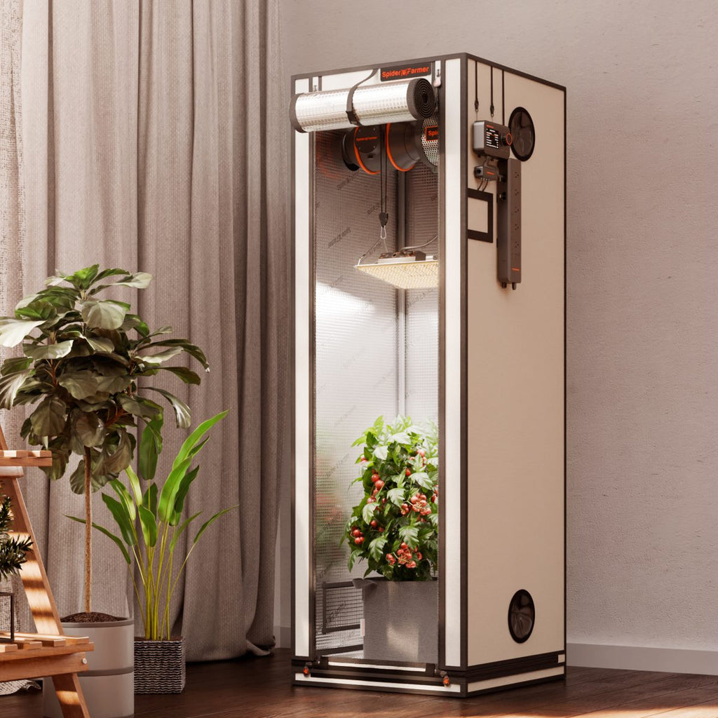 Spider Farmer Pro White 2×2×6 Grow Tent 2000D