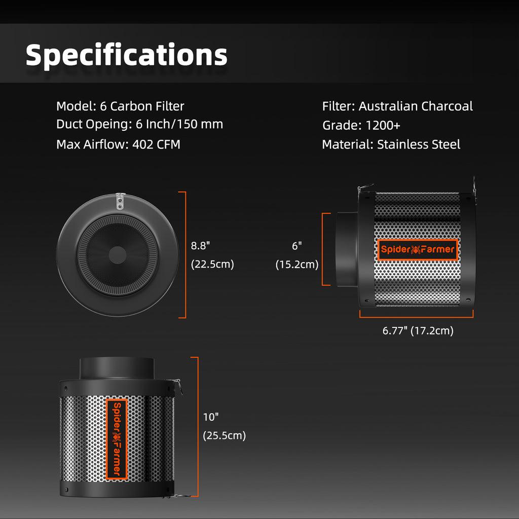 Spider Farmer G5000 480W Smart Grow Tent Kit with 4' × 4' Grow Tent