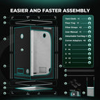 Mars Hydro TSW2000 300W LED Grow Tent Kit with 4' × 4' Grow Tent