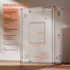 Spider Farmer Pro White 4.6×2.3×6.5 Grow Tent 2000D