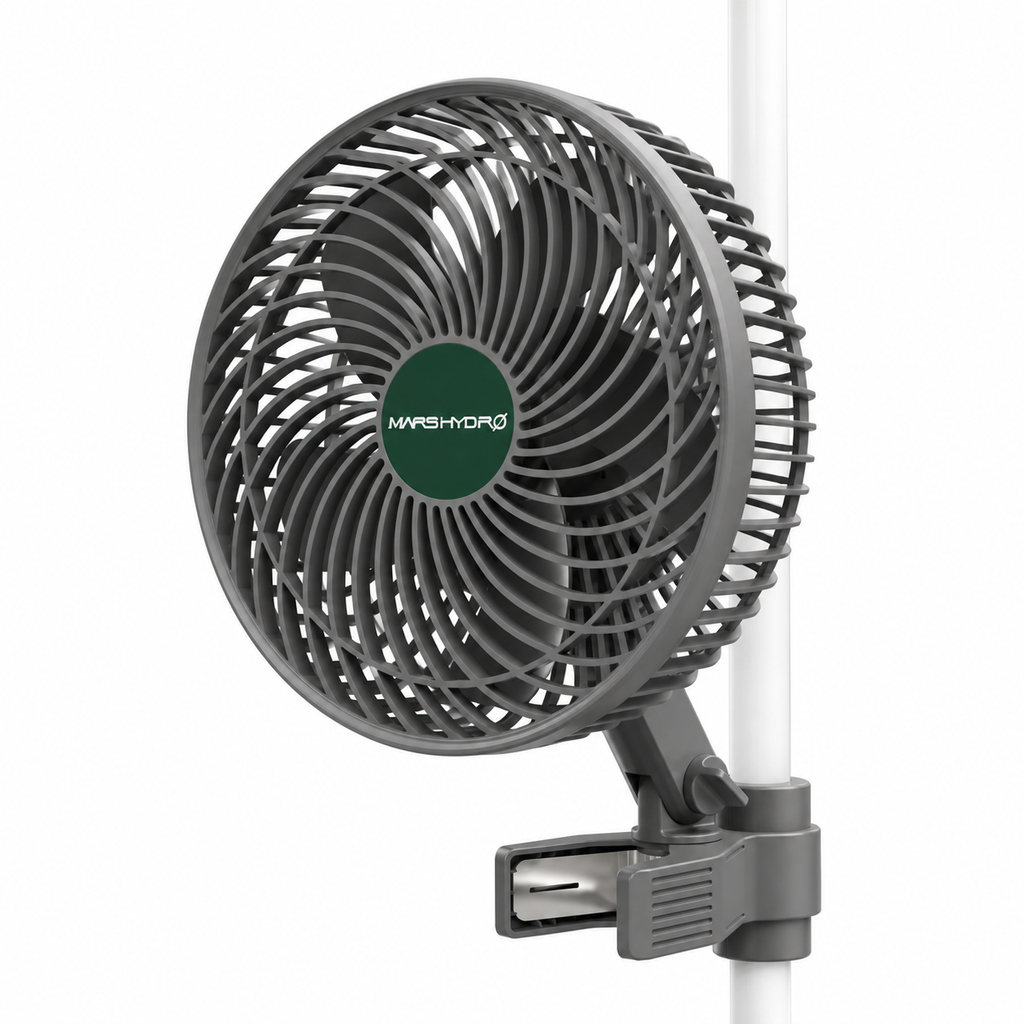 Mars Hydro 6 Inch Oscillating Clip Fan