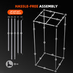 Spider Farmer G1500 150W Smart LED Grow Tent Kit with 2.3' × 2.3' Grow Tent