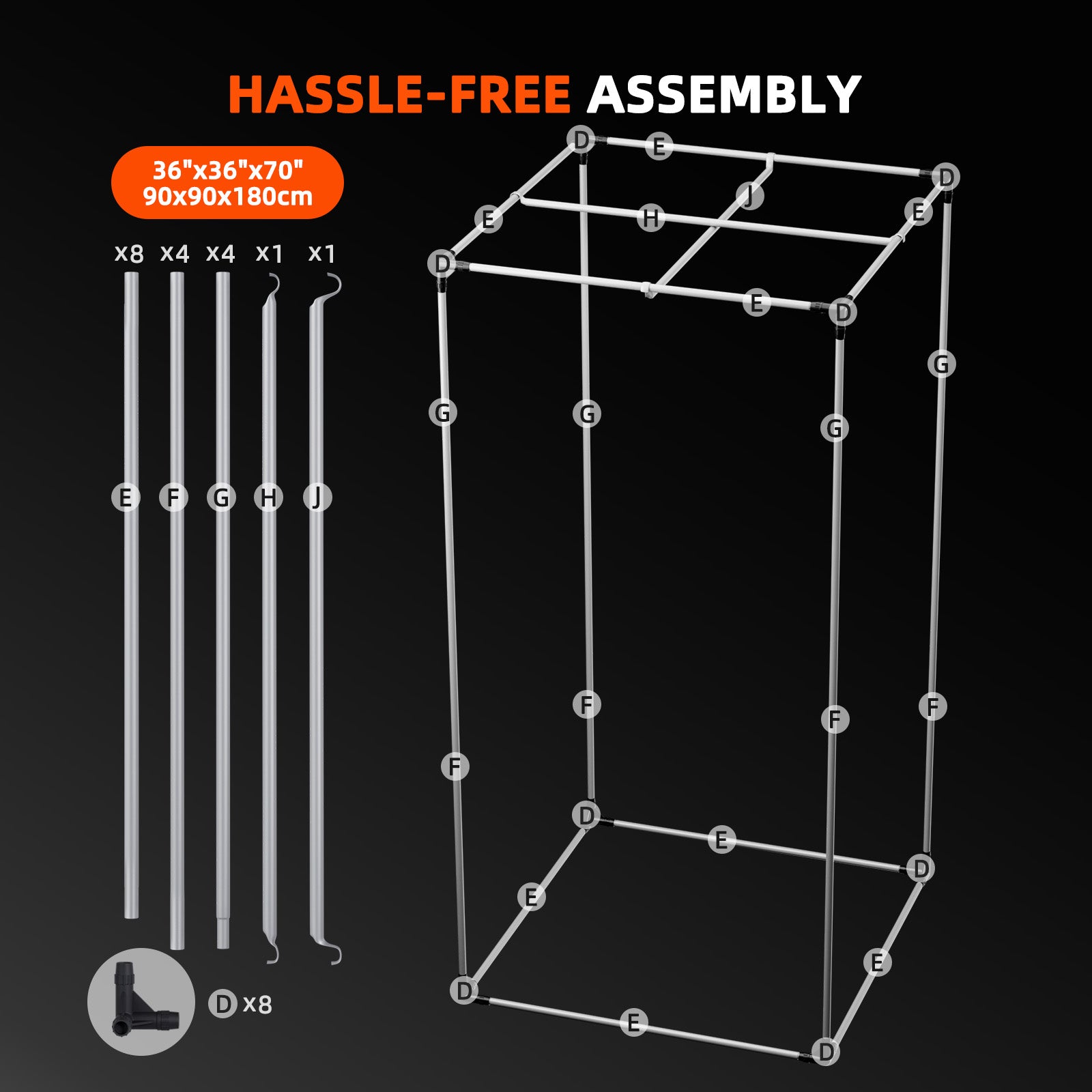 Spider Farmer SF2000 Pro 200W Smart Grow Tent Kit with 3' × 3' Grow Tent and GGS Controller