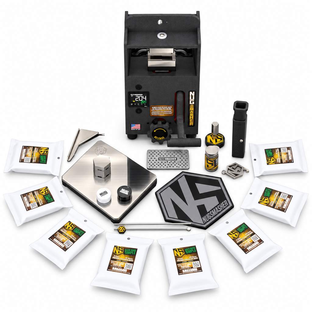 NugSmasher Mini 2 Ton Manual Press Essentials Bundle