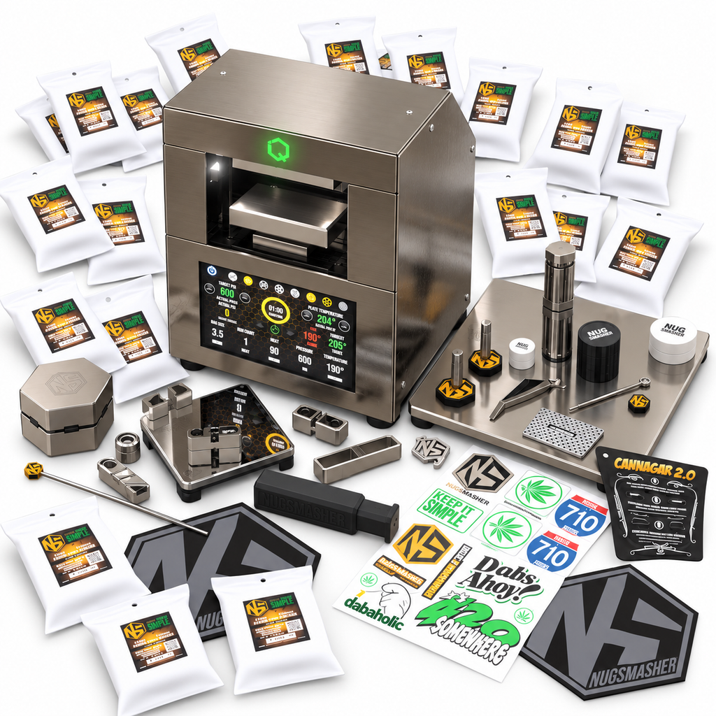 NugSmasher IQ 4 Ton Electric Press Master Bundle
