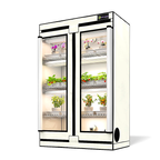 Active Grow Flowers & Fruits 3-Tier Walden White LED Grow Tent Kit