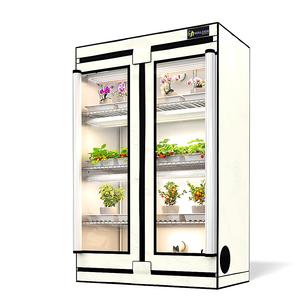 Active Grow Flowers & Fruits 3-Tier Walden White LED Grow Tent Kit