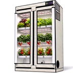 Active Grow LoPro EDGE Premium 3-Tier Walden White LED Grow Tent Kit