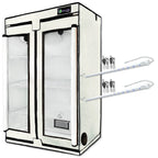 Active Grow Mushroom Fruiting & Incubation 3-Tier Walden White LED Grow Tent Kit