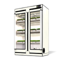 Active Grow Seeds & Starts 3-Tier Walden White LED Grow Tent Kit
