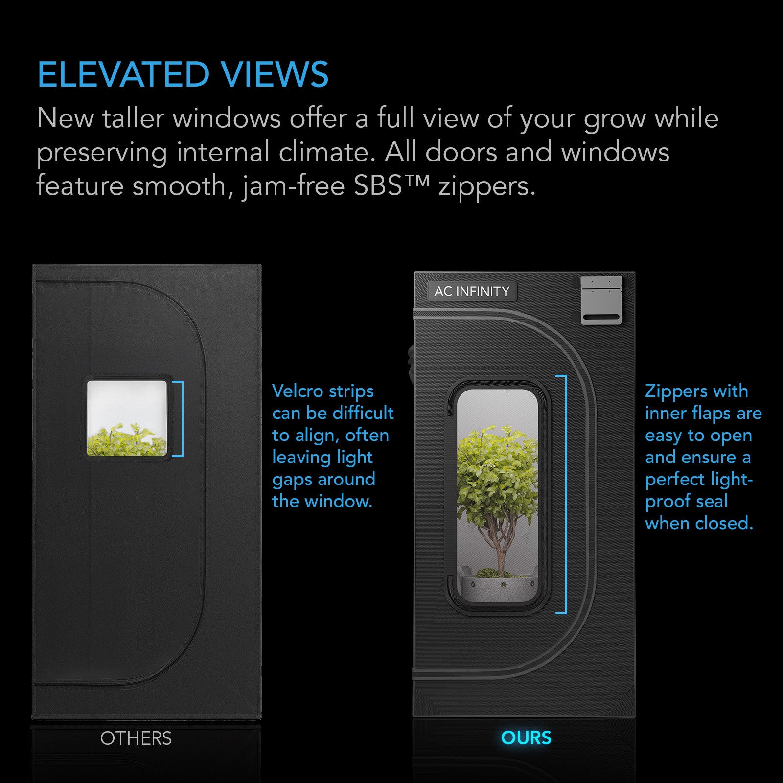 AC Infinity CLOUDLAB 2' x 4' Indoor Grow Tent