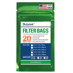 Dulytek Premium Nylon Filter Bags 2" x 5"