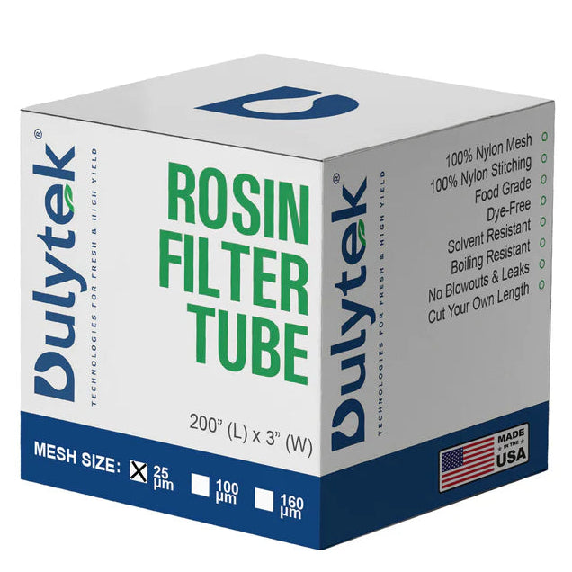 Dulytek Premium Nylon Filter Tube Roll 3" x 200"