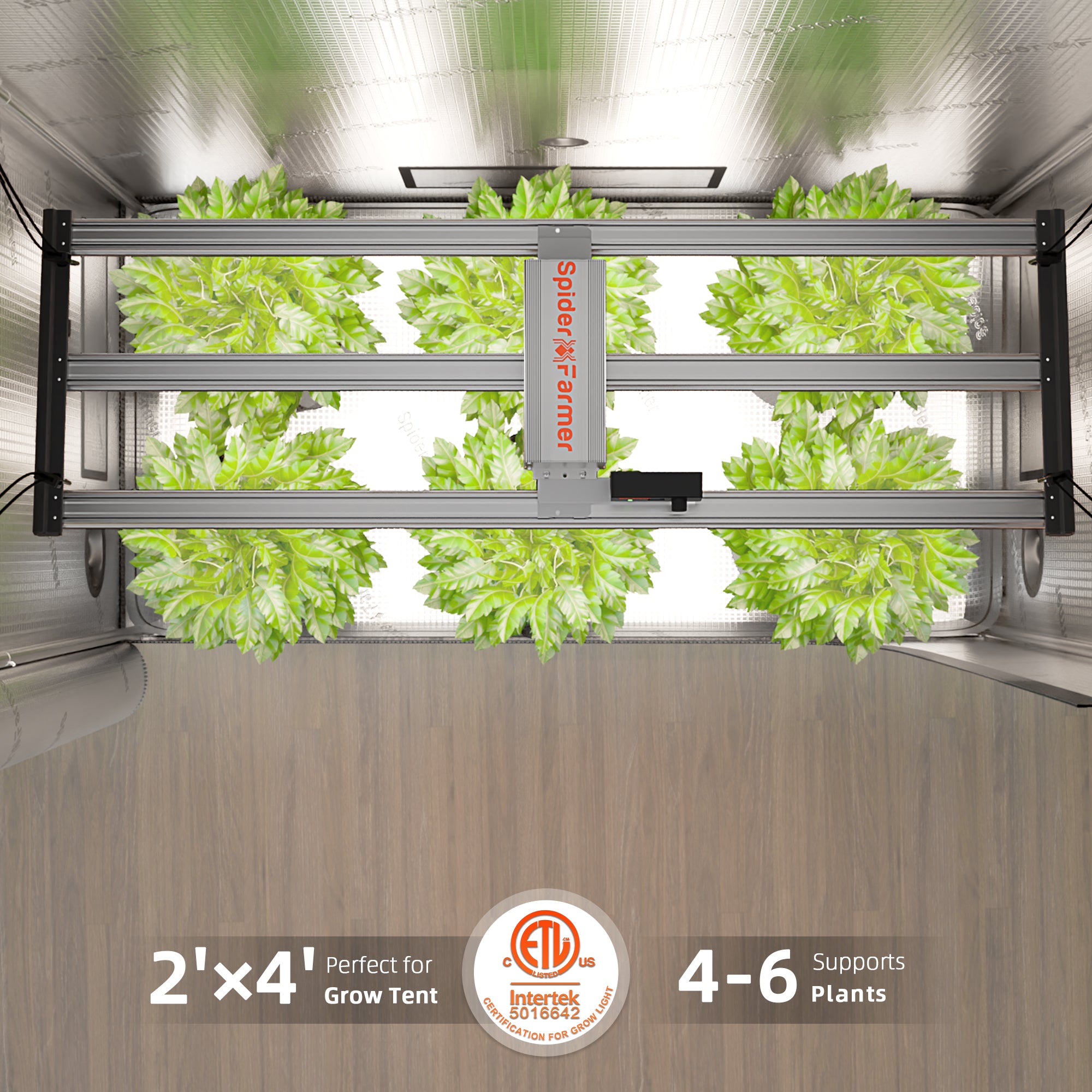 Spider Farmer G4500 320W Full Spectrum LED Grow Light