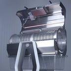 Mobius MD48 Commercial Dry Trimmer with Oscillating Drum and Touchscreen Controls