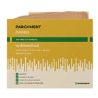 Rosineer Non Stick Unbleached Parchment Paper 100 Sheet Pack 12 x 15 Inch