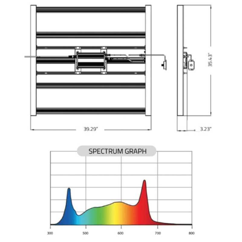 PhotonTek X 465W Pro LED Grow Light