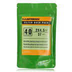 Dabpress 2" × 4.5" Premium 37 Micron Rosin Filter Bags (40 Pack)
