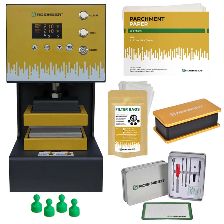 Rosineer AUTO Hybrid 4 Ton Rosin Press Bundle