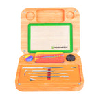 Rosineer Bamboo Organizer Tool Kit