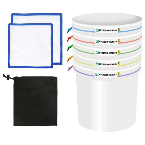 Rosineer 5 Gallon Bubble Bag Extraction Kit