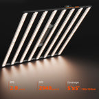 Spider Farmer SE1000W 1000W LED Grow Tent Kit with 5' × 5' Grow Tent and GGS Controller