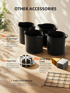 Spider Farmer SF1000 100W LED Grow Tent Kit with 2.3' × 2.3' Tent and GGS Controller