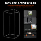 Spider Farmer G1000W 1000W Smart LED Grow Tent Kit with 5' × 5' Grow Tent