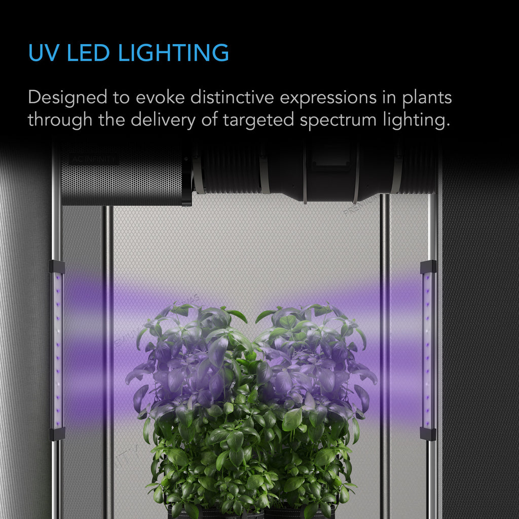 AC Infinity IONBEAM U4 11" UV Grow Light Bars, 4-Pack