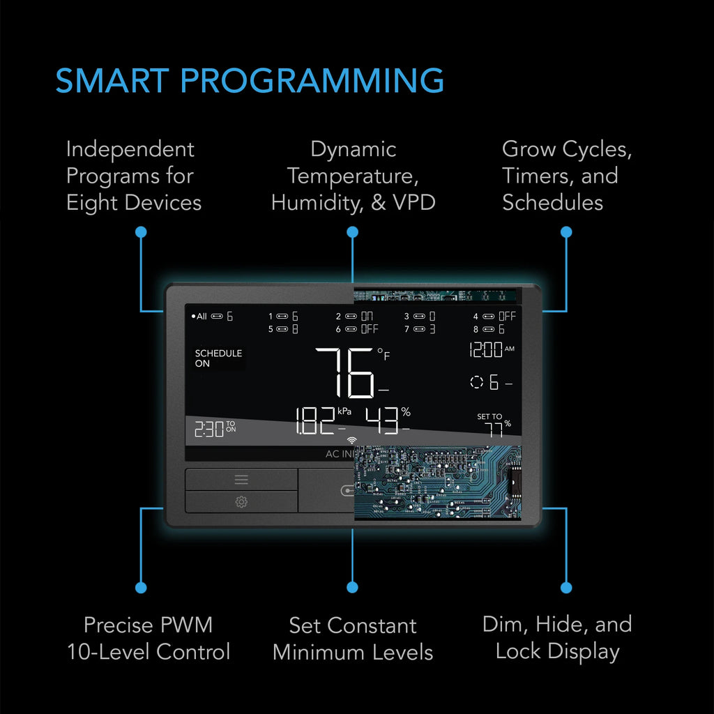 AC Infinity Controller 69 Pro+ Smart Climate Controller