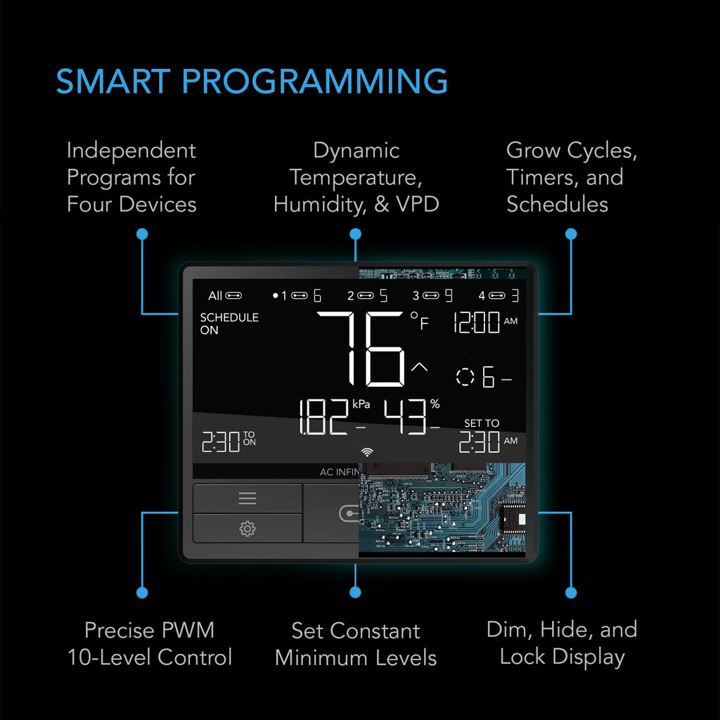 AC Infinity Controller 69 Pro Smart Climate Controller