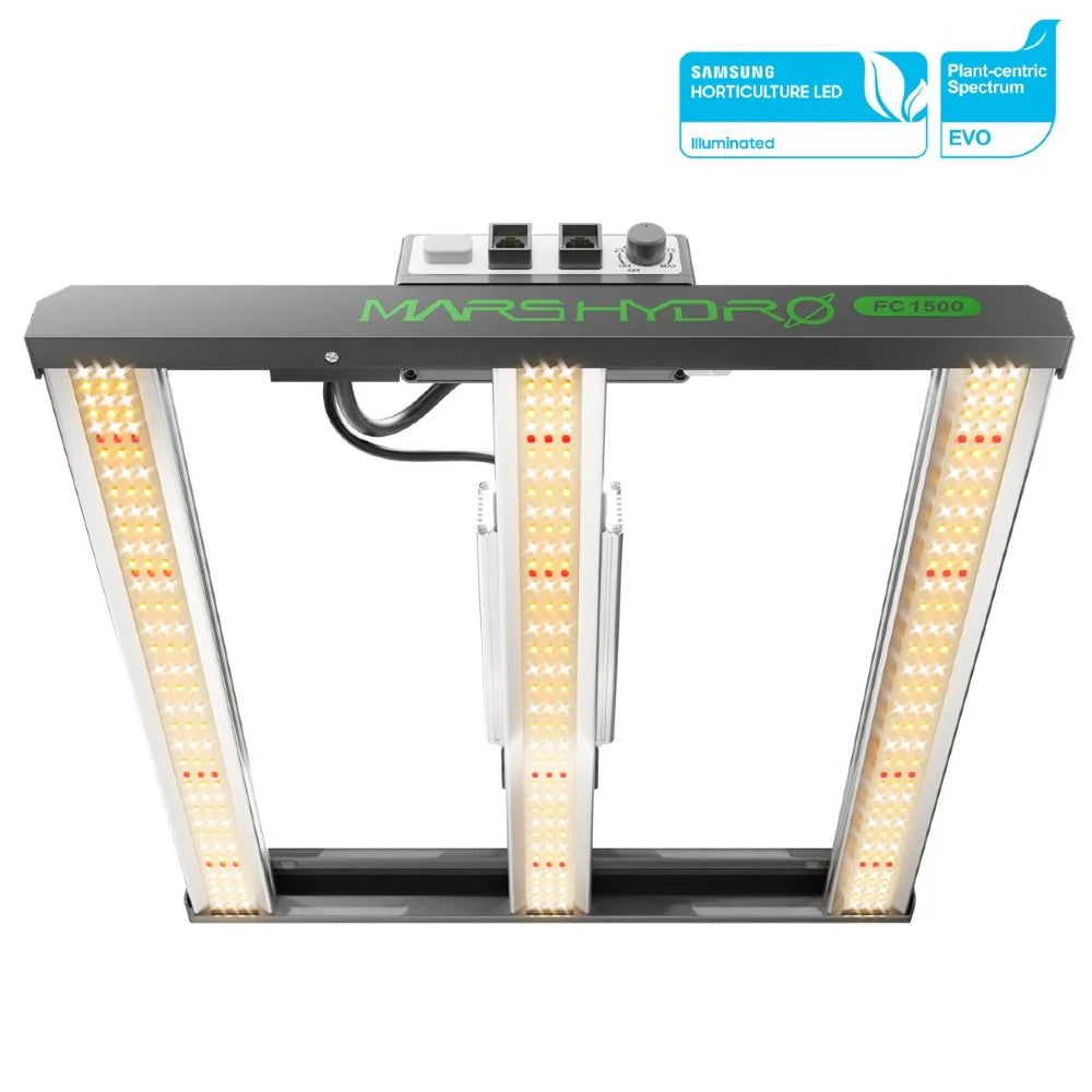 Mars Hydro FC1500 150W LED Grow Tent Kit with 2.3' × 2.3' Grow Tent