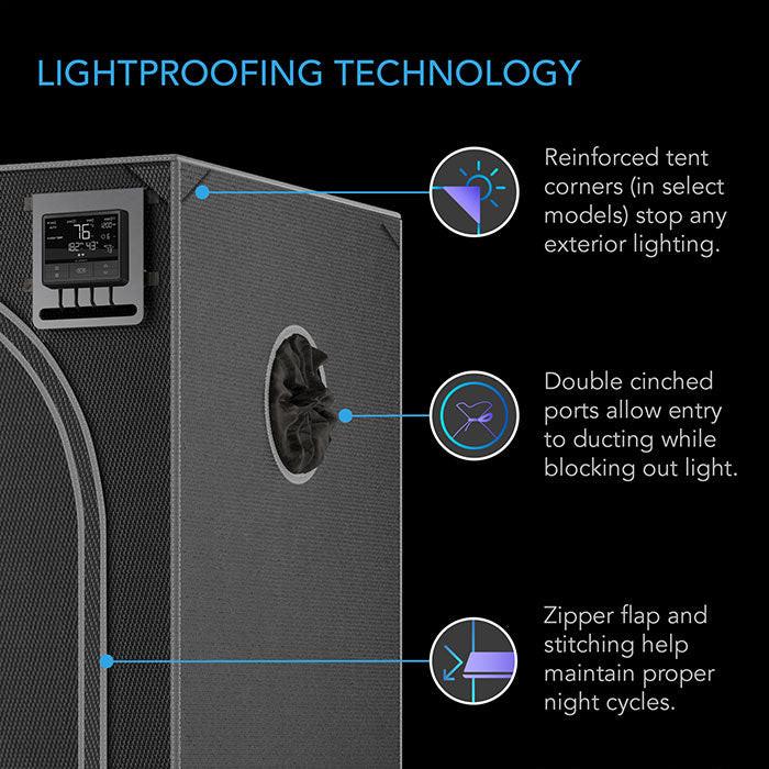AC Infinity CLOUDLAB 5' x 5' Indoor Grow Tent