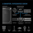 AC Infinity 2' x 4' Smart Automated LED Grow Tent Kit
