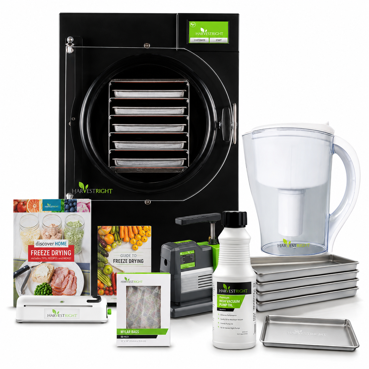 Harvest Right 5 Tray Medium Pro Home Freeze Dryer with Mylar Kit