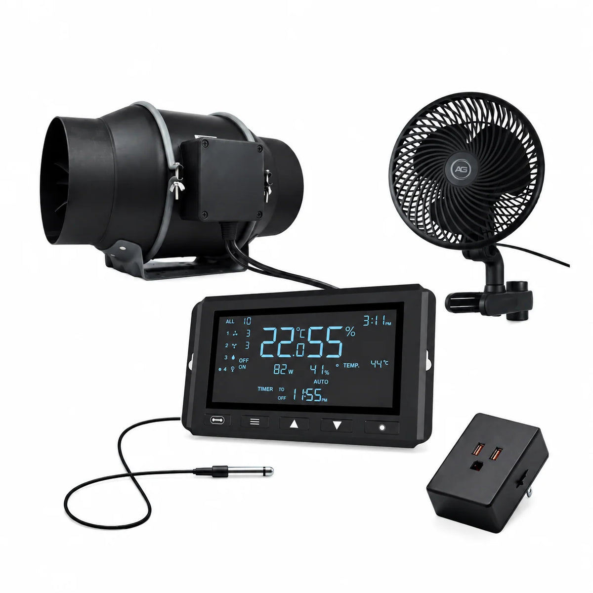 Active Grow EDGE Series Smart Ventilation & Climate Control Kit