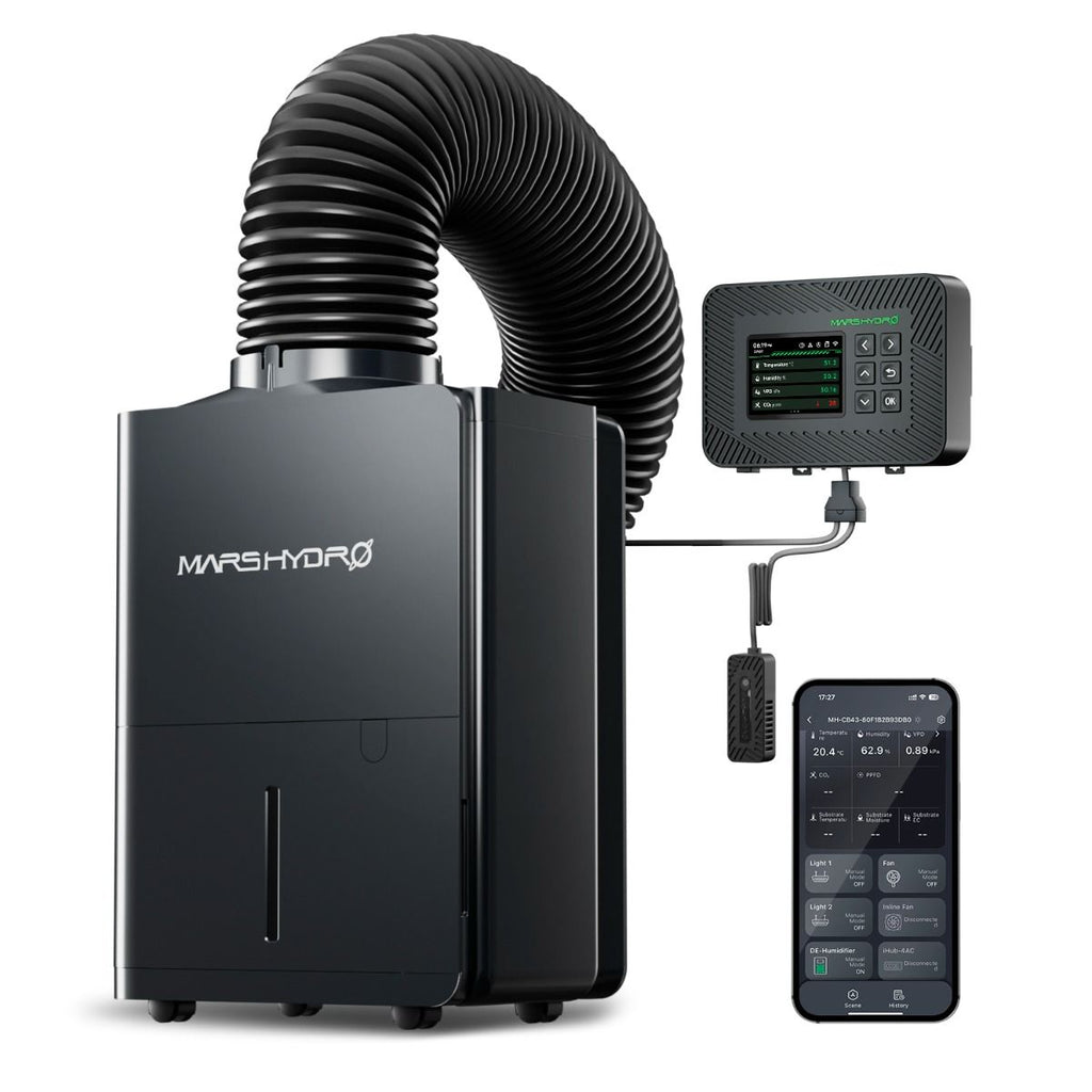 Mars Hydro 38 Pints/Day Smart Dehumidifier with iControl Controller
