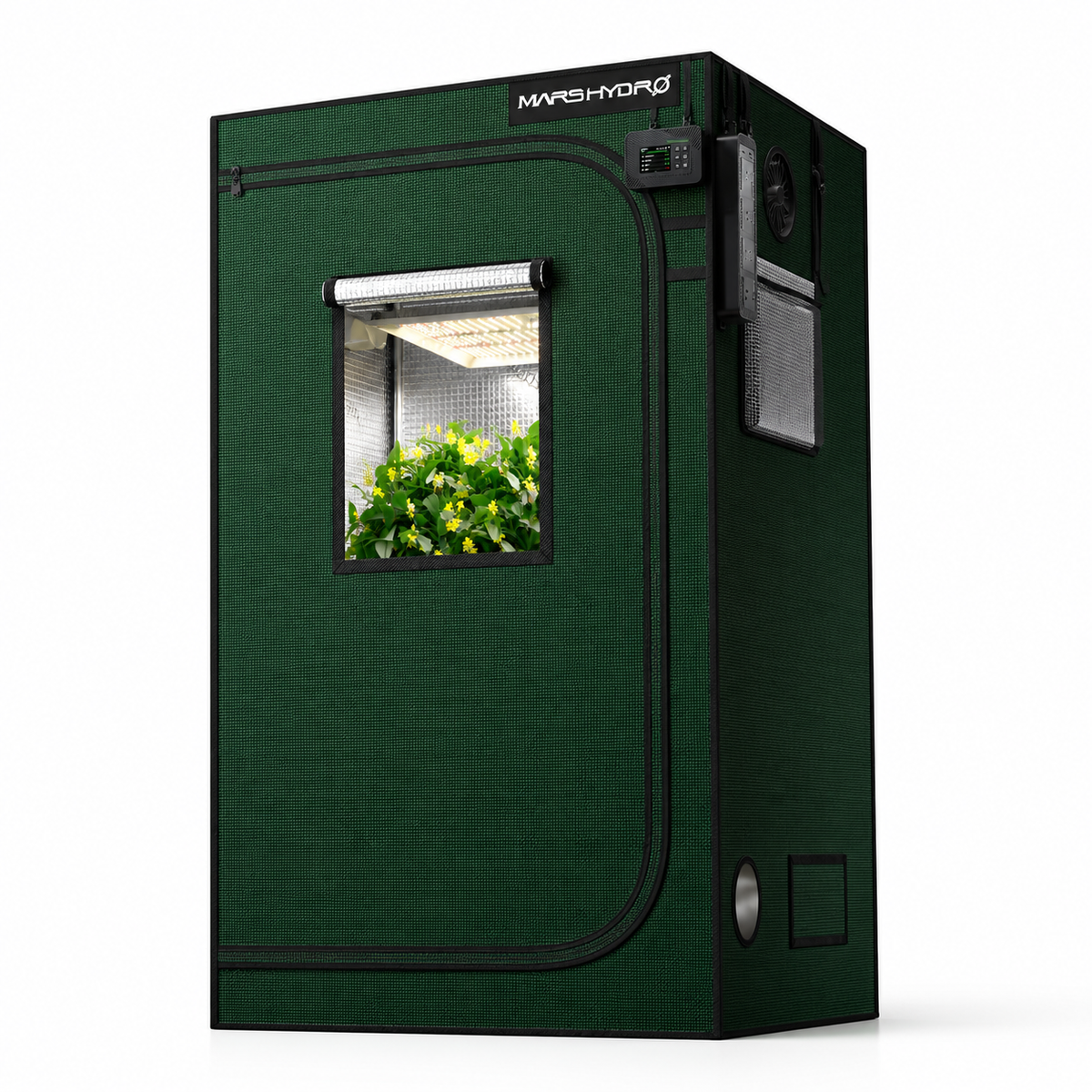 Mars Hydro 3.3x3.3 Grow Tent Pro 39" × 39" × 71" 2000D