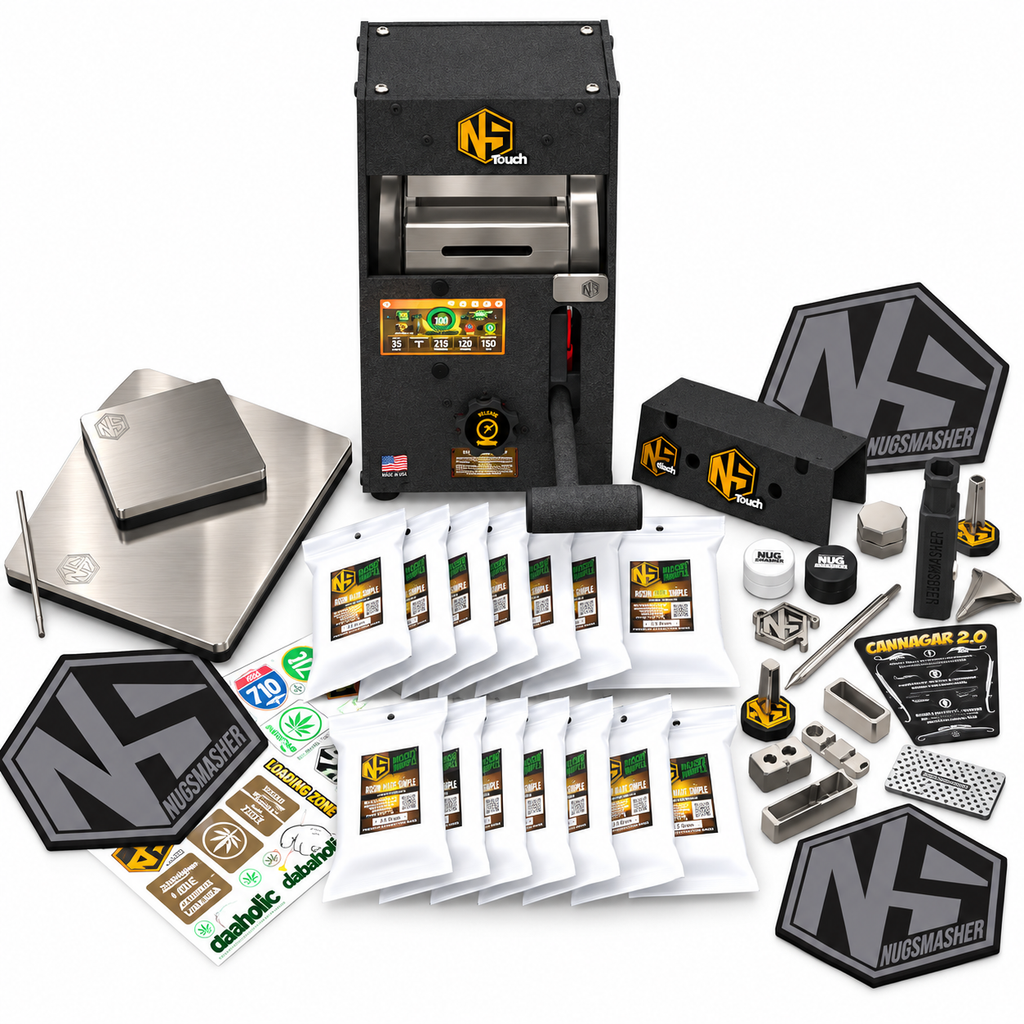 NugSmasher Touch 12 Ton Manual Press Master Bundle