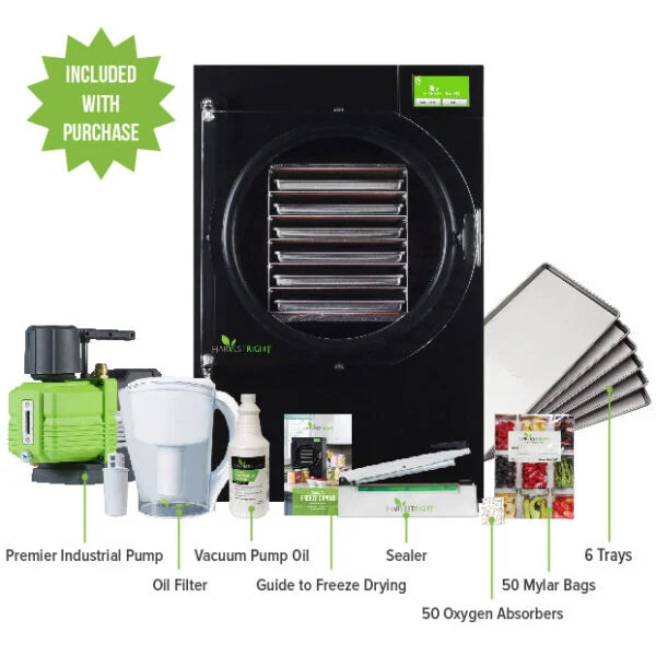 Harvest Right 6 Tray Large Pro Home Freeze Dryer w/ Mylar Kit