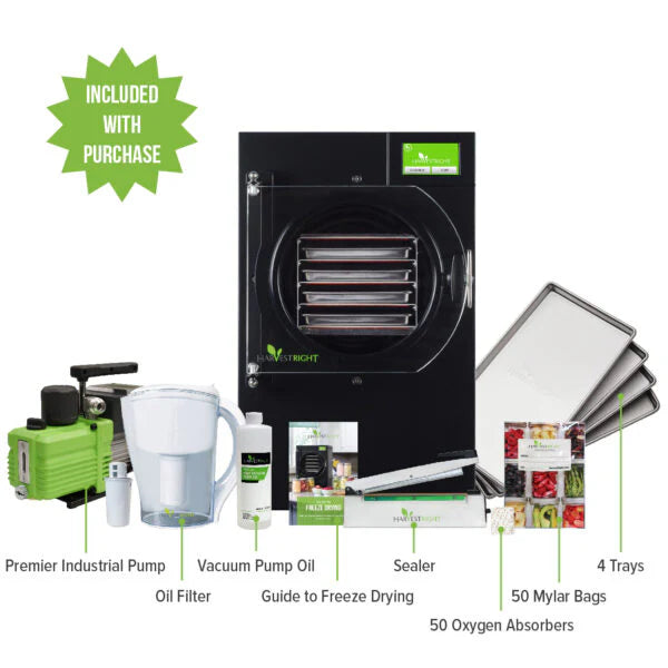 Harvest Right 4 Tray Small Pro Home Freeze Dryer with Mylar Kit